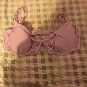 Purple bikini top